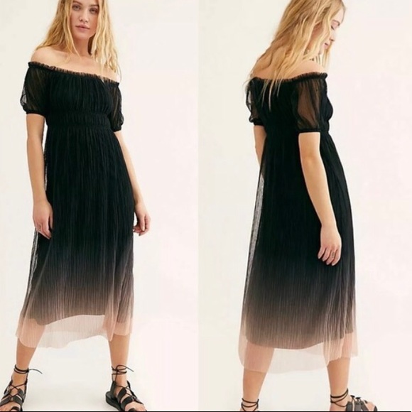 Free People Dresses & Skirts - NWT Free People Piper Ombre Midi Dress size S
